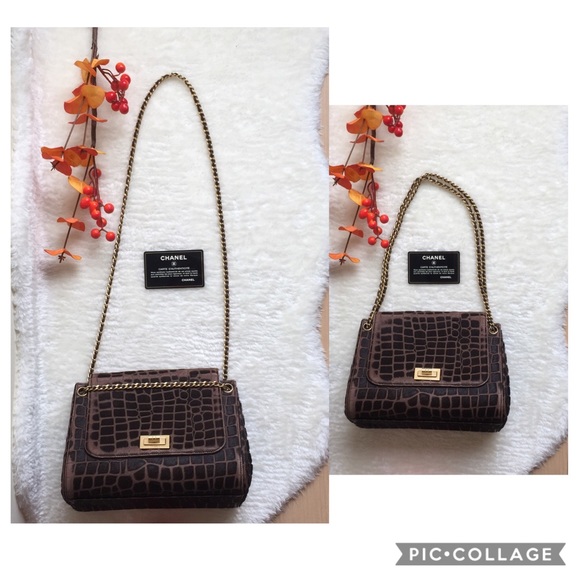 ‼️SOLD‼️ Chanel Giraffe Print Accordion Fur Bag - Picture 6 of 8